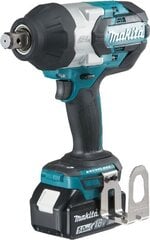 Аккумуляторный ударный гайковерт Makita DTW1001RTJ 3/4", 18V цена и информация | Дрели и шуруповёрты | hansapost.ee