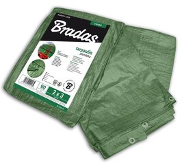 Tugevdatud aiakate Bradas Green 3x5 m, 90 g m2 цена и информация | Садовые инструменты | hansapost.ee