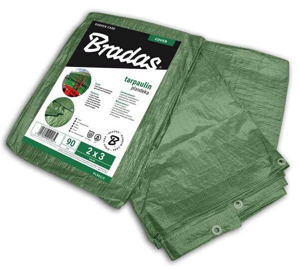 Tugevdatud aiakate Bradas Green 3x5 m, 90 g m2 hind ja info | Aiatööriistad | hansapost.ee