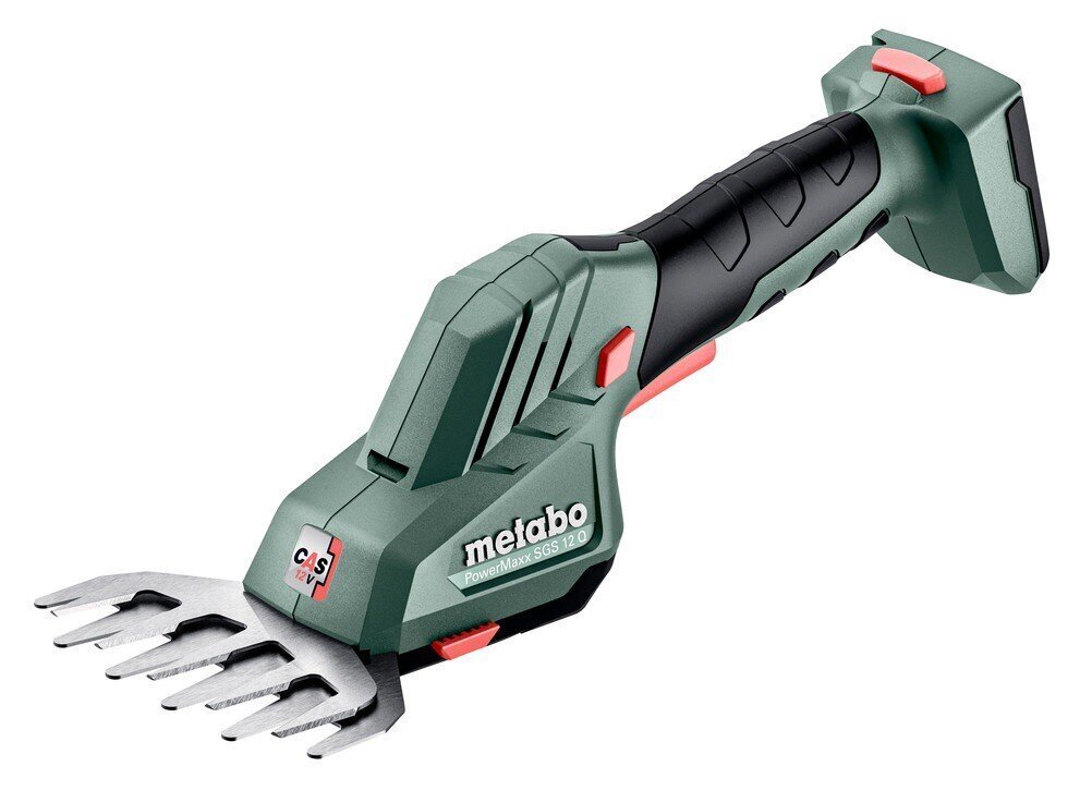 Akuga murukäärid PowerMaxx SGS 12 Q, karkass, Metabo hind ja info | Aiatööriistad | hansapost.ee