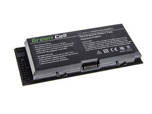 Green Cell Laptop Battery for Dell Precision M4600 M4700 M4800 M6600 M6700 M6800 hind ja info | Sülearvuti akud | hansapost.ee