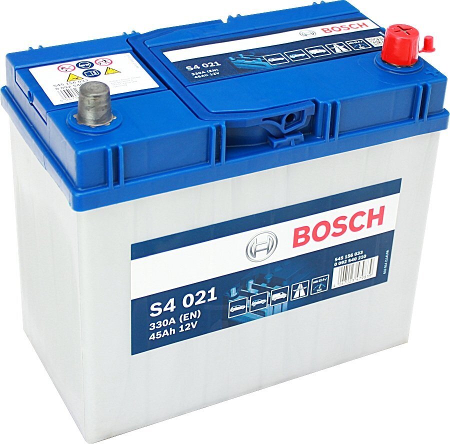Aku Bosch 45Ah 330A S4021 hind ja info | Autoakud | hansapost.ee