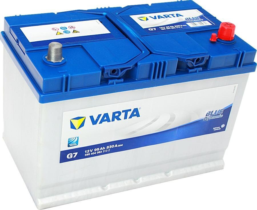 Aku VARTA BLUE 95AH 830A G7 цена и информация | Autoakud | hansapost.ee