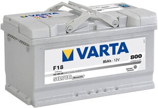 Аккумулятор Varta Silver Dynamic 85AH 800A F18 цена и информация | Varta Аккумуляторы и зарядные устройства | hansapost.ee