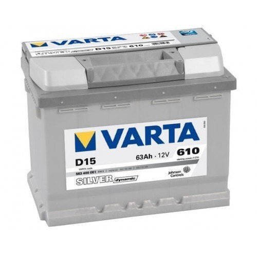 Aku VARTA SILVER 63AH 610A D15 hind ja info | Autoakud | hansapost.ee