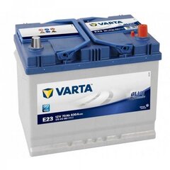 Аккумулятор Varta Blue Dynamic E23 12В 70Ач 630А цена и информация | Аккумуляторы | hansapost.ee