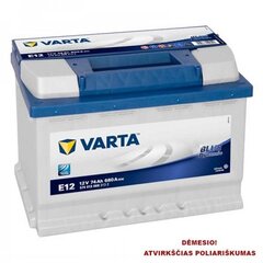 Aku Varta E12 74Ah 680A цена и информация | Аккумуляторы | hansapost.ee