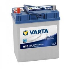 Аккумулятор VARTA BLUE 40AH 330A A15 цена и информация | Varta Аккумуляторы и зарядные устройства | hansapost.ee