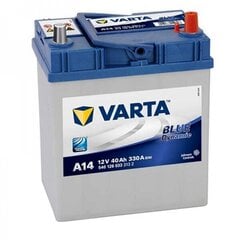 Aku Varta 40 Ah 330 A EN 12V price and information | Car batteries | hansapost.ee