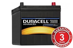 Aku DURACELL Advanced 60Ah 510A 12V цена и информация | Аккумуляторы | hansapost.ee