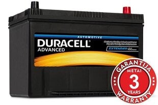 DURACELL Advanced 95Ah 720A 12V аккумулятор цена и информация | Duracell Автотовары | hansapost.ee
