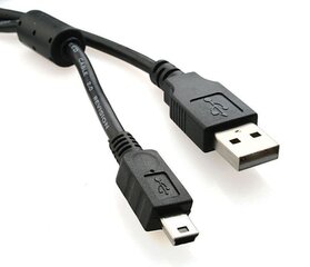 Kaabel USB-MINI 5PIN 1.8m (Canon) Ferryt hind ja info | Juhtmed ja kaablid | hansapost.ee