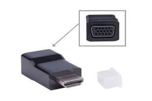 Gembird HDMI-A/VGA M/F hind ja info | USB adapterid ja jagajad | hansapost.ee