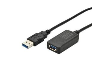 Digitus USB 3.0 удлинитель кабеля 5 м цена и информация | Кабели и провода | hansapost.ee