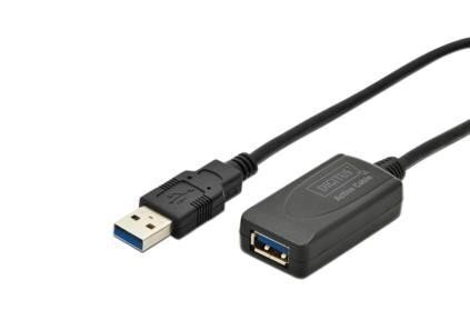 Digitus, USB-A, 5 m hind ja info | Juhtmed ja kaablid | hansapost.ee