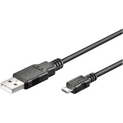 Logilink USB micro-B 180, 1.8m Micro-USB цена и информация | Кабели и провода | hansapost.ee