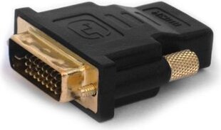 SAVIO ADAPTER DVI - D MĘSKIE 24+1 MĘSKIE -HDMI A ŻEŃSKIE CL-21 hind ja info | USB adapterid ja jagajad | hansapost.ee