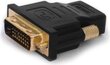 SAVIO ADAPTER DVI - D MĘSKIE 24+1 MĘSKIE -HDMI A ŻEŃSKIE CL-21 цена и информация | USB adapterid ja jagajad | hansapost.ee