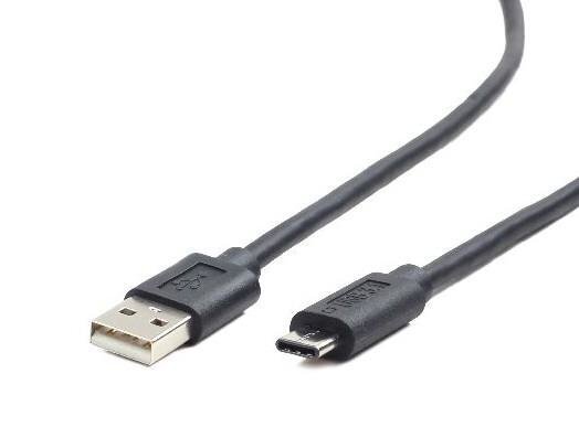 Kaabel Gembird USB 2.0 AC AM-CM, 1,8 m, must hind ja info | Juhtmed ja kaablid | hansapost.ee