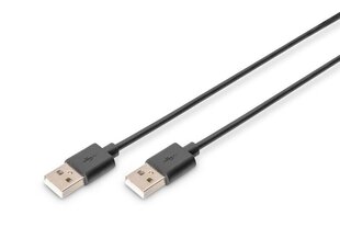Assmann, USB-A M/M, 3 м цена и информация | Кабели и провода | hansapost.ee