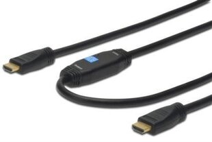 Assmann, HDMI, 10 m hind ja info | Juhtmed ja kaablid | hansapost.ee