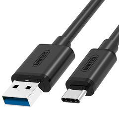 Unitek Y-C474BK, USB-C, 1 м цена и информация | Кабели и провода | hansapost.ee