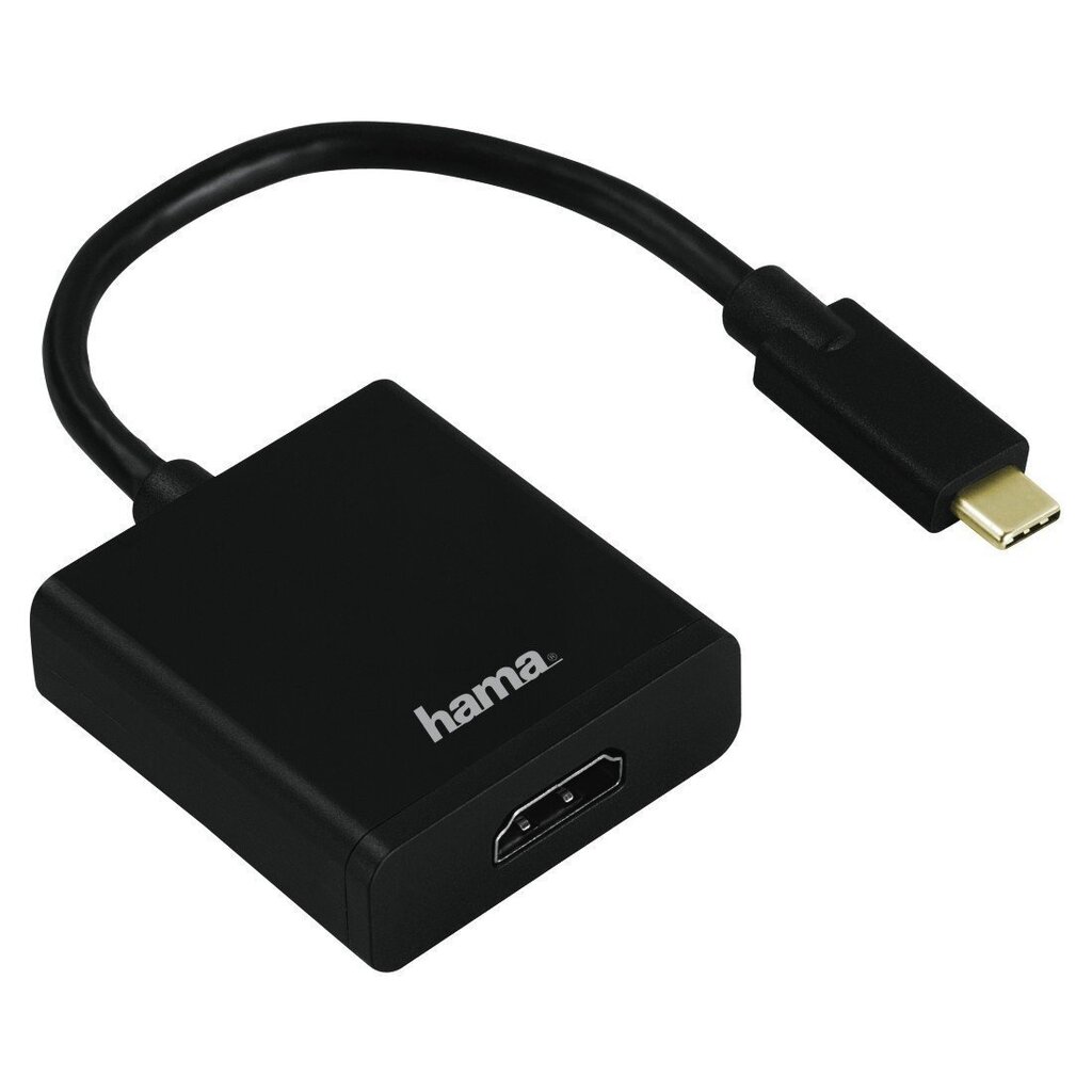 Adapter Hama USB-C -- HDMI цена и информация | USB adapterid ja jagajad | hansapost.ee