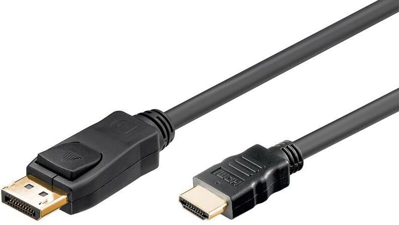 Kaabel GB Displayport 1.2 TO HDMI 1.4, 2 m hind ja info | Juhtmed ja kaablid | hansapost.ee