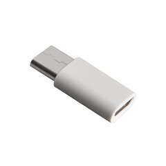 Hurtel, Micro USB į USB type-C адаптер цена и информация | Кабели и провода | hansapost.ee