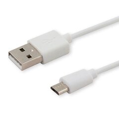 Savio CL-124, USB-A/Micro USB, 2 м цена и информация | Кабели и провода | hansapost.ee