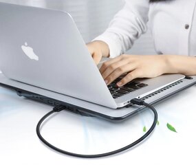Кабель Ugreen US128 USB 3.0 A-A, 2 м, черный цена и информация | Кабели и провода | hansapost.ee