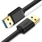 Ugreen USB - USB (isane - USB 3.2 Gen 1) kaabel 1 m black (US128 10370) цена и информация | Juhtmed ja kaablid | hansapost.ee