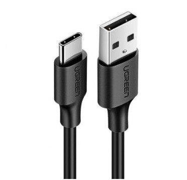 UGREEN nikkel USB-C kaabel 0,25m must hind ja info | Juhtmed ja kaablid | hansapost.ee