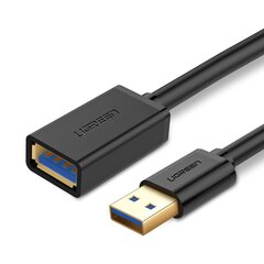 Ugreen US129 USB 3.0 pikenduskaabel 2m must цена и информация | Кабели и провода | hansapost.ee