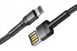 Baseus USB 2.0 kaabel - Lightning, 1m CALKLF-GG1 hind ja info | Juhtmed ja kaablid | hansapost.ee