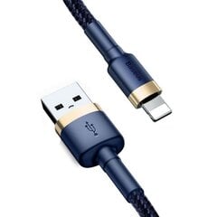 Kaabel Baseus USB - Lightning, 2m CALKLF-CV3 цена и информация | Кабели и провода | hansapost.ee