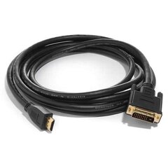 Sbox HDMI-DVI-2, HDMI - DVI (24+1) M/M, 2m hind ja info | Juhtmed ja kaablid | hansapost.ee