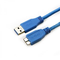 Sbox USB30-MICROUSB, USB 3.0 A. -> Micro USB 3.0 B. M/M, 1.5 m hind ja info | Juhtmed ja kaablid | hansapost.ee