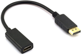 Platinet adapter DisplayPort - HDMI (45207) hind ja info | USB adapterid ja jagajad | hansapost.ee