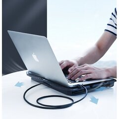 Ugreen, USB 2.0, 0.5 м, черный цена и информация | Кабели и провода | hansapost.ee