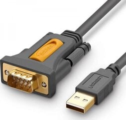 Ugreen USB - RS-232, 1.5m UGR333 цена и информация | Кабели и провода | hansapost.ee