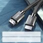 Kaabel Ugreen HDMI 2.1, 8K 60 Hz / 4K 120 Hz 3D 48 Gbps HDR VRR QMS ALLM eARC QFT, 2 m, hall (HD135 70321) цена и информация | Juhtmed ja kaablid | hansapost.ee