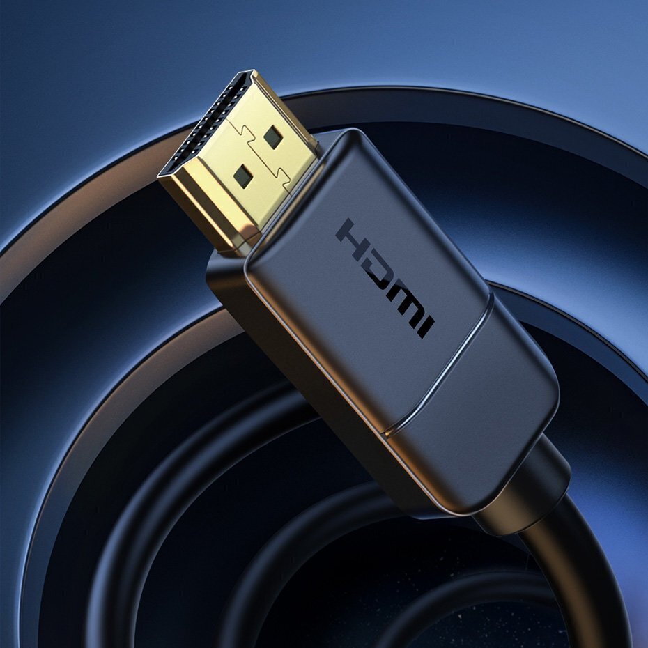 Kaabel Baseus HDMI 2.0 4K 30 Hz 3D HDR 18 Gbps, 5 m (CAKGQ-D01) hind ja info | Juhtmed ja kaablid | hansapost.ee