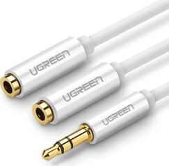 Ugreen (AV123) AUX, 3,5 mm, 20cm. hind ja info | Juhtmed ja kaablid | hansapost.ee