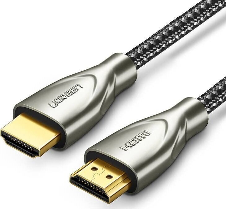 UGREEN HDMI 2.0 kaabel, 1 m, hall, HD131 цена и информация | Juhtmed ja kaablid | hansapost.ee
