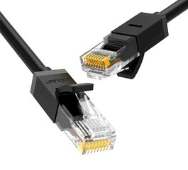 Ugreeni LAN-kaabel / 6e kass / RJ45 / 0.5m / must hind ja info | Juhtmed ja kaablid | hansapost.ee