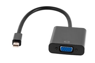 Cabletech KOM0848, Mini DP/VGA hind ja info | USB adapterid ja jagajad | hansapost.ee