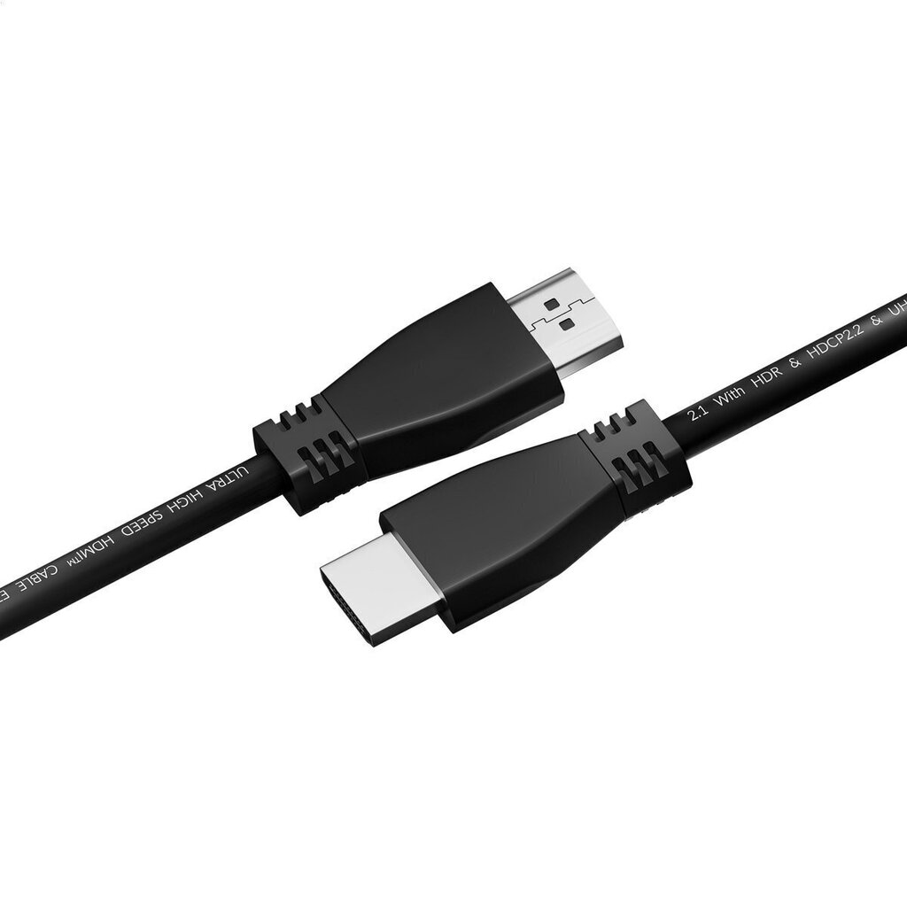 Kaabel Omega OCHB8K15 HDMI 8K / 1.5m, must цена и информация | Juhtmed ja kaablid | hansapost.ee