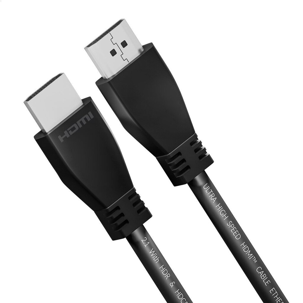 Kaabel Omega OCHB8K15 HDMI 8K / 1.5m, must цена и информация | Juhtmed ja kaablid | hansapost.ee