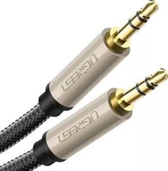 UGREEN AV125 3.5mm jack cable 0.5m (grey) цена и информация | Кабели и провода | hansapost.ee